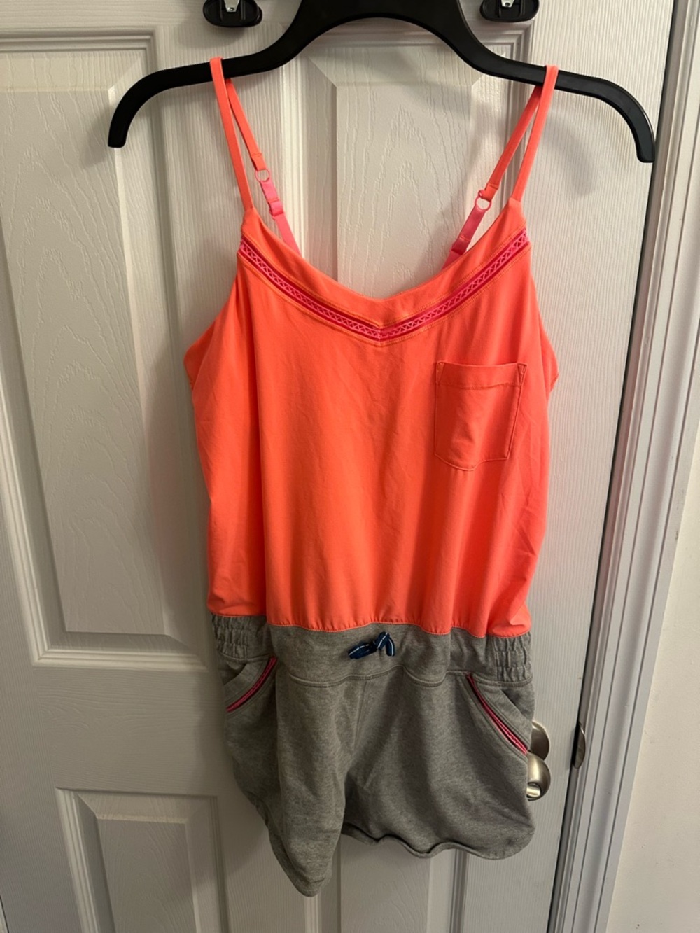 Ivivva by Lululemon girls kids size 14 romper sleeveless shorts one piece